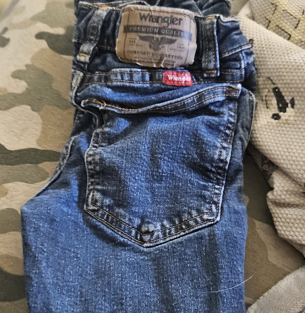 Boys wrangler jeans